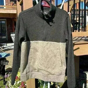 COPY - Billabong adventure division mens 1/4 zip pullover sweater with pockets …